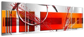 Abstrakcyjny obraz (170x50 cm)
