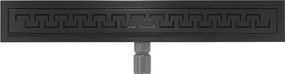 Mexen Flat M15 odpływ liniowy 70 cm, czarny - 1724070-15