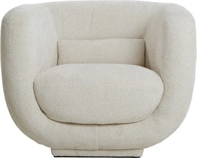 Kremowy fotel Kialy – Light &amp; Living