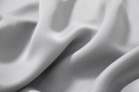 Jasnoszara zasłona OXFORD 140x250 cm Zawieszanie: Taśma z wiązaniami