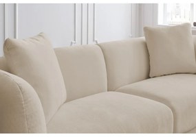 Beżowa sofa 230 cm Bourbon – Bobochic Paris