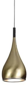 Azzardo AZ0286 lampa wisząca Francja, śr. 16 cm, E27, maks. 1x 60 W, złoty