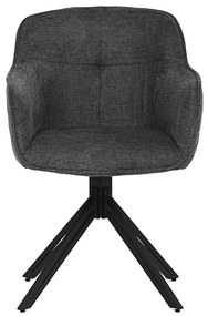 Zestaw krzeseł obiadowych z mechanizmem powrotnymHC-533 GREY2, 2 szt.