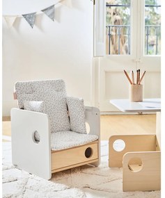 Biała wkładka do krzesełka do karmienia Nuun – Kave Home