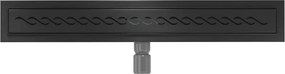 Mexen Flat M18 odpływ liniowy 60 cm, czarny - 1723060-15