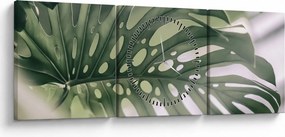 Obraz - Lista potworów (z zegarem) (90x30 cm)