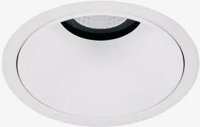 Downlight Led Wpuszczany Z Okrągłą Ramką Ø8 Cm Z Aluminium Orelva Biała & 8 W & 38º & Biały Neutralny 3500k - Sklum