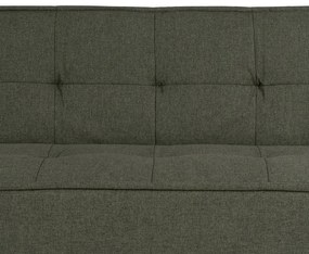 Zielona rozkładana sofa z tkaniny szenilowej 181 cm – Ixia