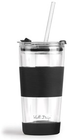 Czarny kubek termiczny 600 ml Fuori – Vialli Design