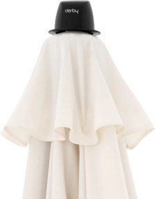 DERBY DX 280 x 280 cm – parasol ogrodowy z boczną nogą - Towar z drobną wadą (S332)