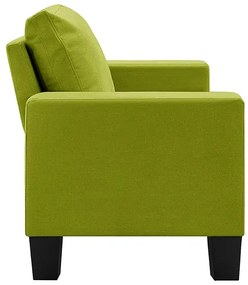 2-osobowa sofa zielona z podłokietnikami - Lurra 2Q