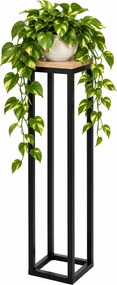 Loftowy kwietnik stojący z metalu 80 cm M5-R30