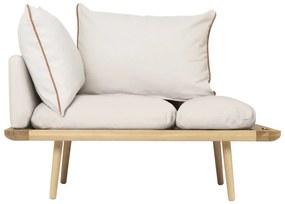 Kremowa ławka Lounge Around – UMAGE