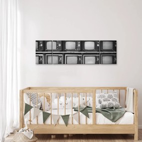 Obraz - Retro TV (170x50 cm)