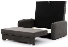 Rozkładana dwuosobowa sofa LAINE, ciemnoszara