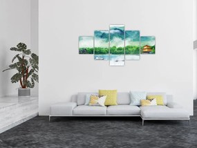 Obraz - Wymarzony krajobraz (125x70 cm)