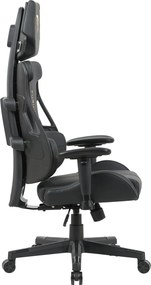 Czarny fotel do gamingu FB42-FX