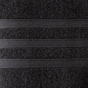 Ciemnoszare bawełniane ręczniki kąpielowe zestaw 2 szt. frotte 90x140 cm Zero Twist – Catherine Lansfield