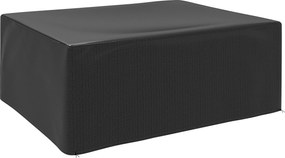 Outsunny Pokrowiec na Meble Ogrodowe Wodoodporny Zimowy Ochronny 235 x 190 x 90cm Czarny | Aosom PL