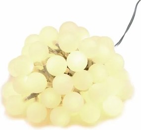 Ogrodowe oświetlenie – zewnętrzne diody 50 LED ciepły biały