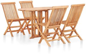 Stół drewniany krzesła i na taras balkon W5-E60