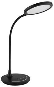 Globo 58483 - LED dotykowa lampa stołowa KENNY LED/12W/230V czarna