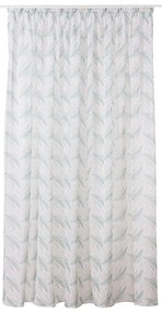 Biało-zielona firanka 300x260 cm Seva – Mendola Fabrics