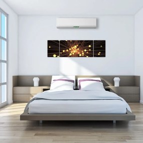 Obraz abstrakcji (170x50 cm)