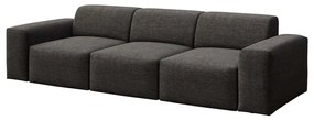 Antracytowa sofa 285 cm Villet – Rodier