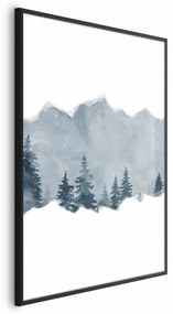 Plakat Wycinek Syberii 40x60 cm z ramą czarną bez marginesu ARTGEIST B
