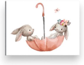 Obrazek dziecięcy 40x30 cm Bunnies – Wallity