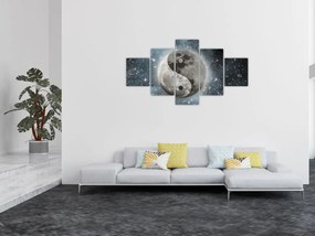Obraz - Kosmiczna Równowaga (125x70 cm)