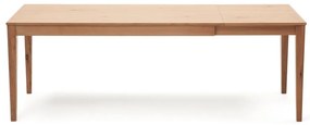 Rozkładany stół z blatem w dekorze dębu 80x160 cm Yain – Kave Home