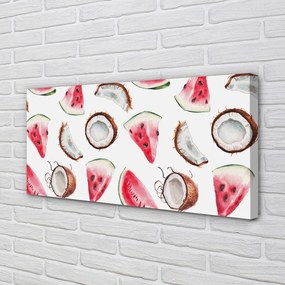 Zdjęcie na płótnie Duet Kokosa i Arbuza