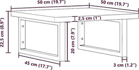 Elegancka półka pod umywalkę do łazienki - Solido
