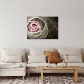 Obraz - Abstrakcyjny róż jasnoróżowy (70x50 cm)