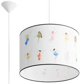 Lampa dla dziecka zdobiona motywem wróżek - 6X A589 L5-Z42