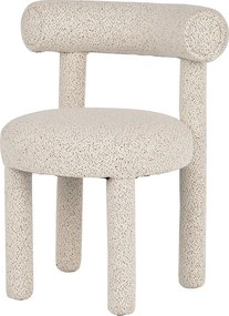 Krzesło 62x80x58 cm Jasny Krem Leith LET77M