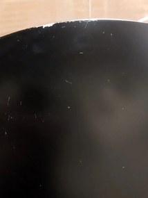 PROMOCJA Czarny stół jadalniany PHANTOM 80x80 II. jakość