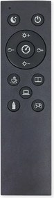 Lampa LED na biurko FILO, zacisk, USB, pilot zdalnego sterowania