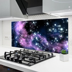 Panel Szklany do Kuchni Galaktyczna Podróż przez Kosmos