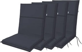 Doppler LIFE 5350 - set 4 szt. poduszek na krzesło z niskim oparciem