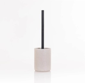 Szczotka toaletowa z czarną rączką, 10 x 40 cm, SAND