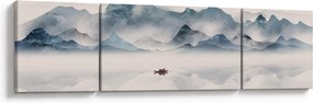 Obraz - Dolina Gór Błękitnych (170x50 cm)