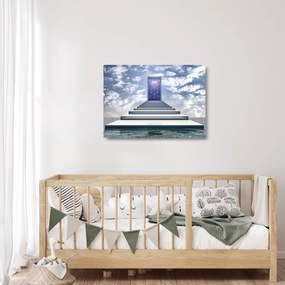 Obraz na szkle - Podróż do innego wymiaru (70x50 cm)