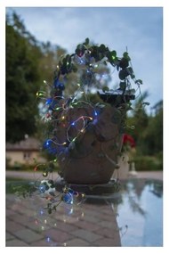 Ogrodowa girlanda świetlna LED z kolorowymi diodami Star Trading Dew Drop, dł. 5 m