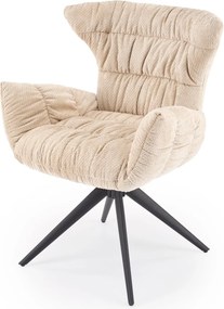 Krzesło do jadalni z podłokietnikami K595 Halmar