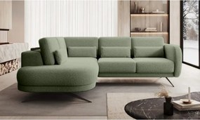 Narożnik ILUSIO L z elektryczną regulacją w tkaninie Now Or Never 37 WERSAL