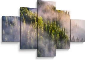 Obraz górskiego krajobrazu (125x70 cm)