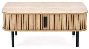 Stolik kawowy ANGELINA 50x90cm dąb naturalny HALMAR